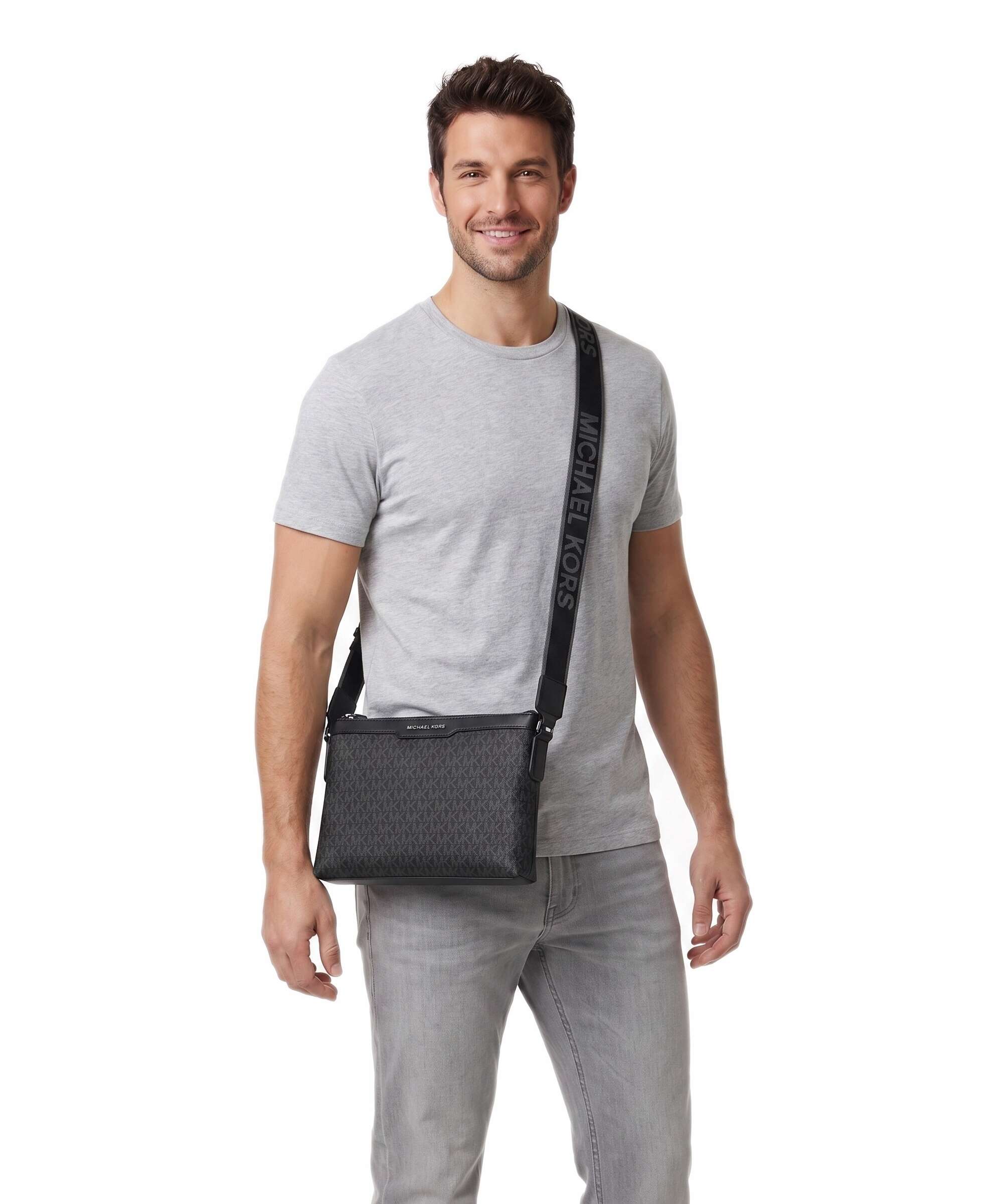Michael Kors Hudson Crossbody bag black