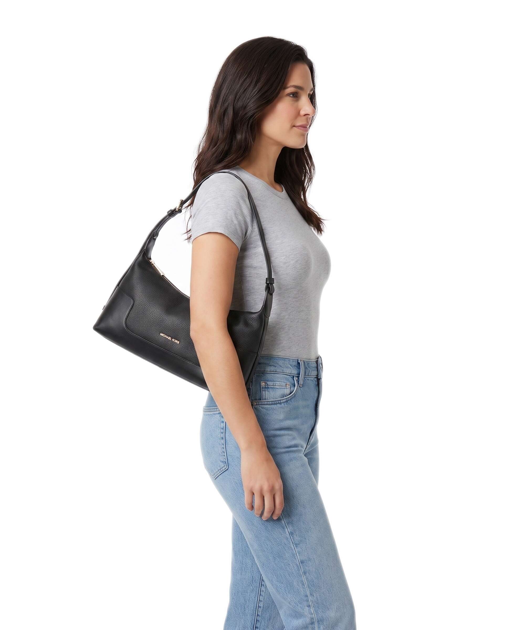 Michael Kors Teddi Medium Shoulder bag black
