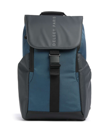 Delsey Paris Securflap Ryggsäck marineblau