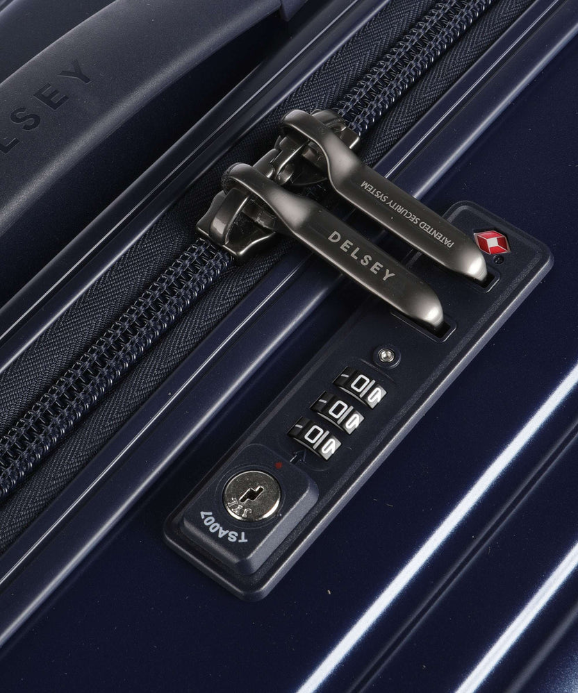 Delsey Paris Caumartin Plus Spinner (4 wheels) stahlblau