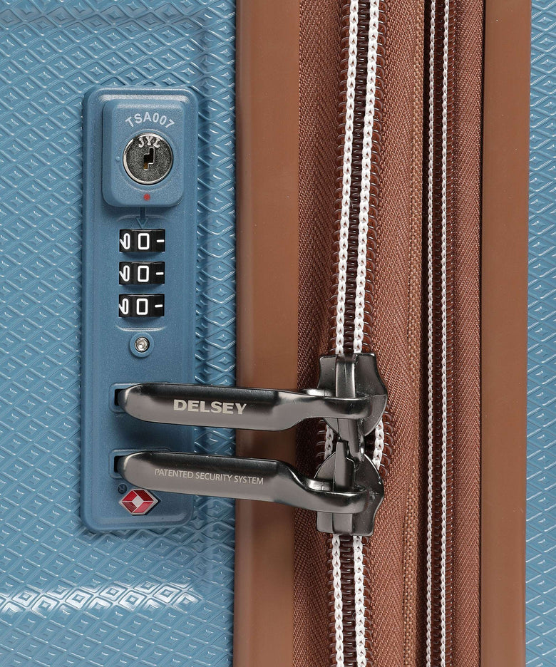 Delsey Paris St. Tropez Spinner (4 wheels) meerblau