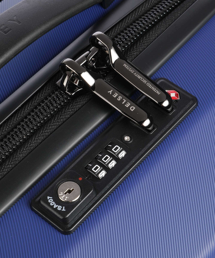 Delsey Paris Karat 2.0 Spinner (4 wheels) blau