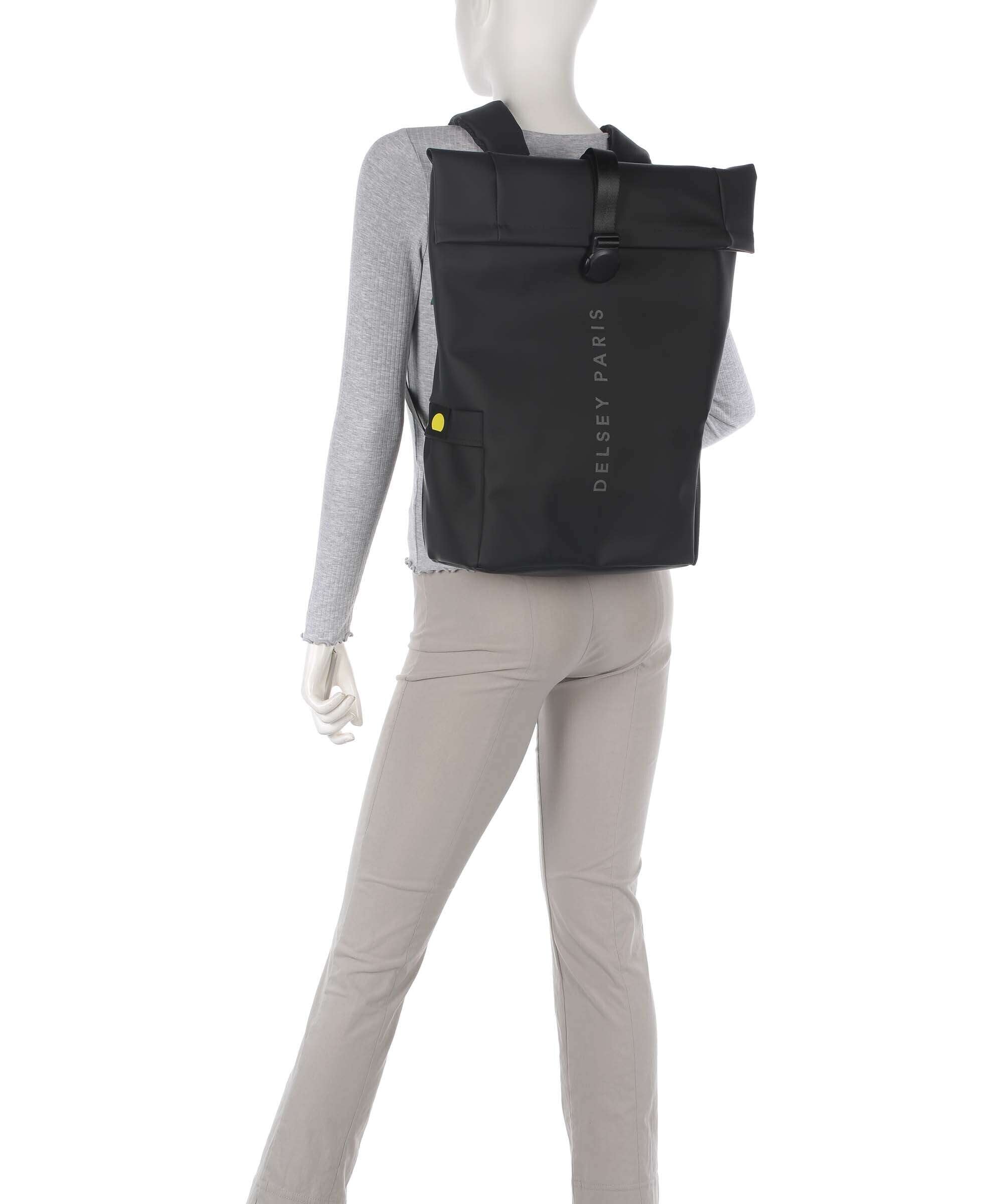 Delsey Paris Turenne Soft Rolltop backpack schwarz