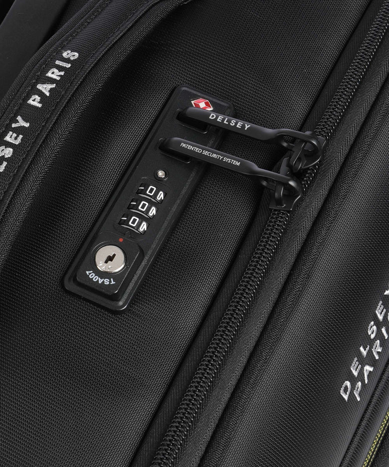 Delsey Paris Brochant 3 Trolley (2 wheels) deep black