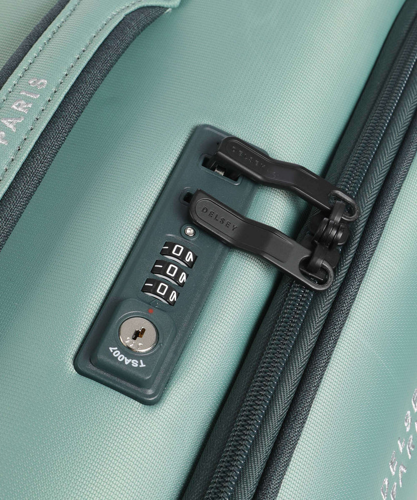 Delsey Paris Brochant 3 Spinner (4 wheels) gruen