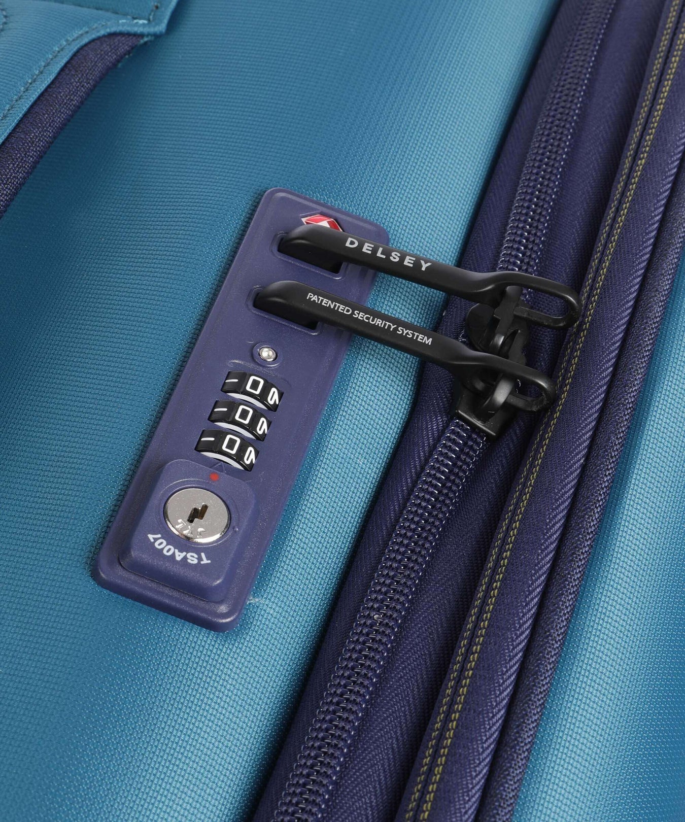 Delsey Paris Brochant 3 Spinner (4 wheels) meerblau