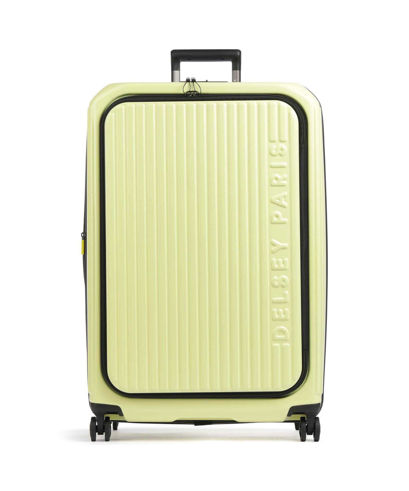 Delsey Paris Securitime Spinner (4 wheels) blassgelb