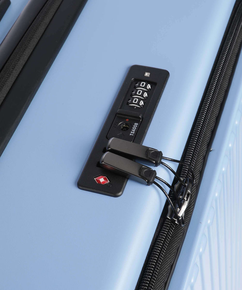 Delsey Paris Securitime Spinner (4 wheels) lavendelblau