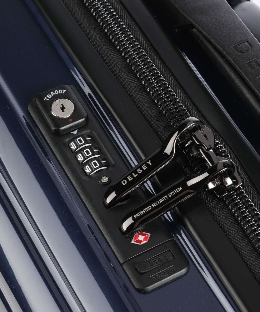 Delsey Paris Shadow 5.0 Spinner (4 wheels) marineblau