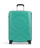 Delsey Paris x United Colors of Benetton Fabrica Spinner (4 wheels) green