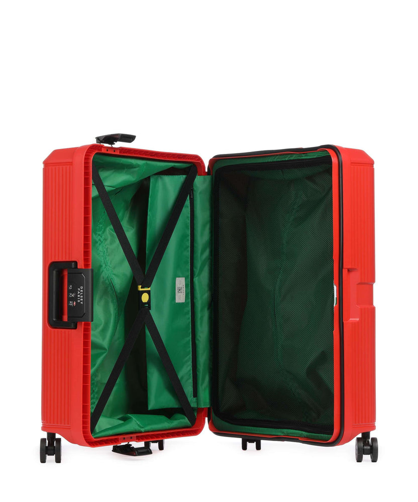 Delsey Paris x United Colors of Benetton CB Hard Spinner (4 wheels) red