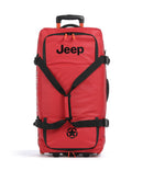 Jeep JS005A 73 Duffel trolley chili pepper red