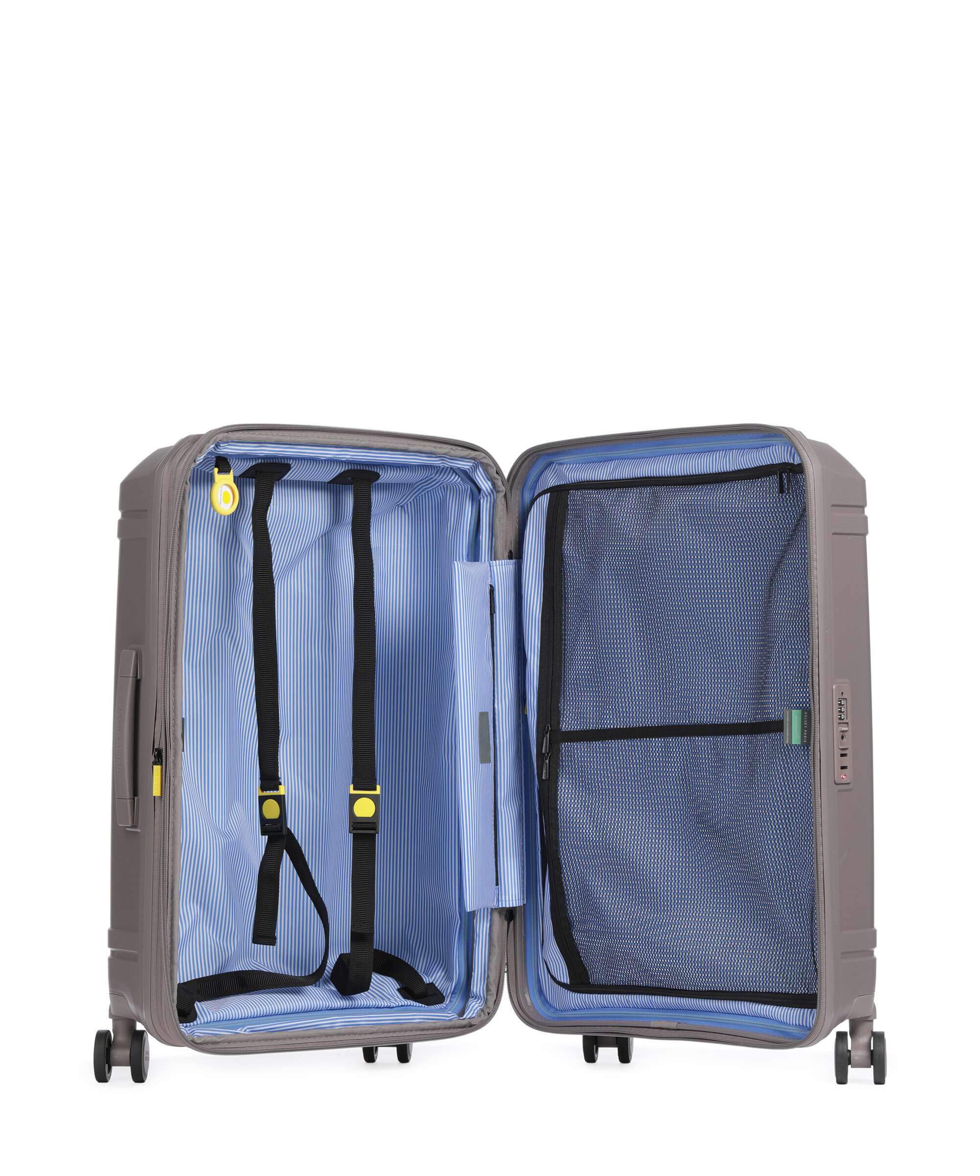 Delsey Paris Lutece Spinner (4 wheels) brown