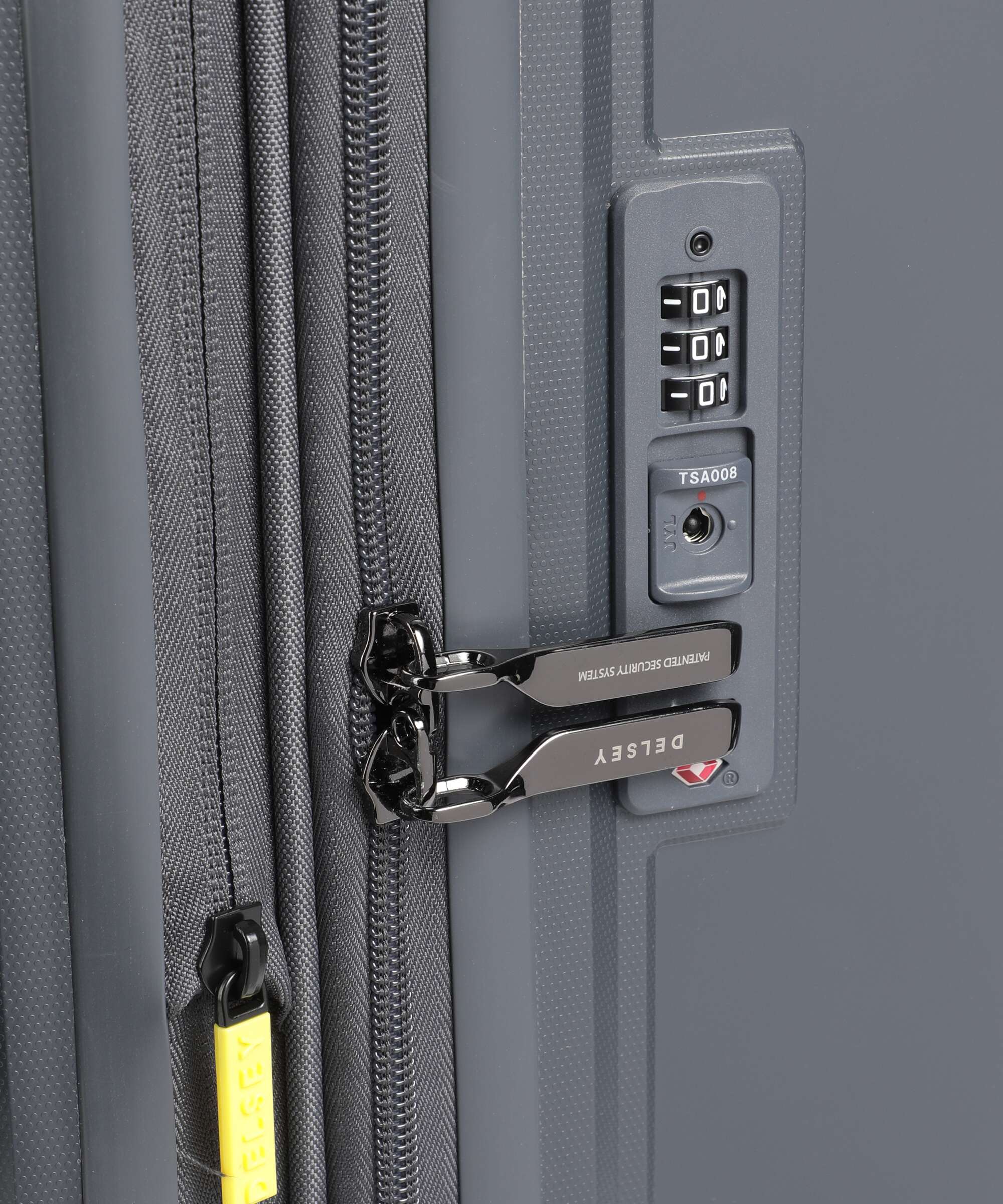 Delsey Paris Lutece Spinner (4 wheels) graphite