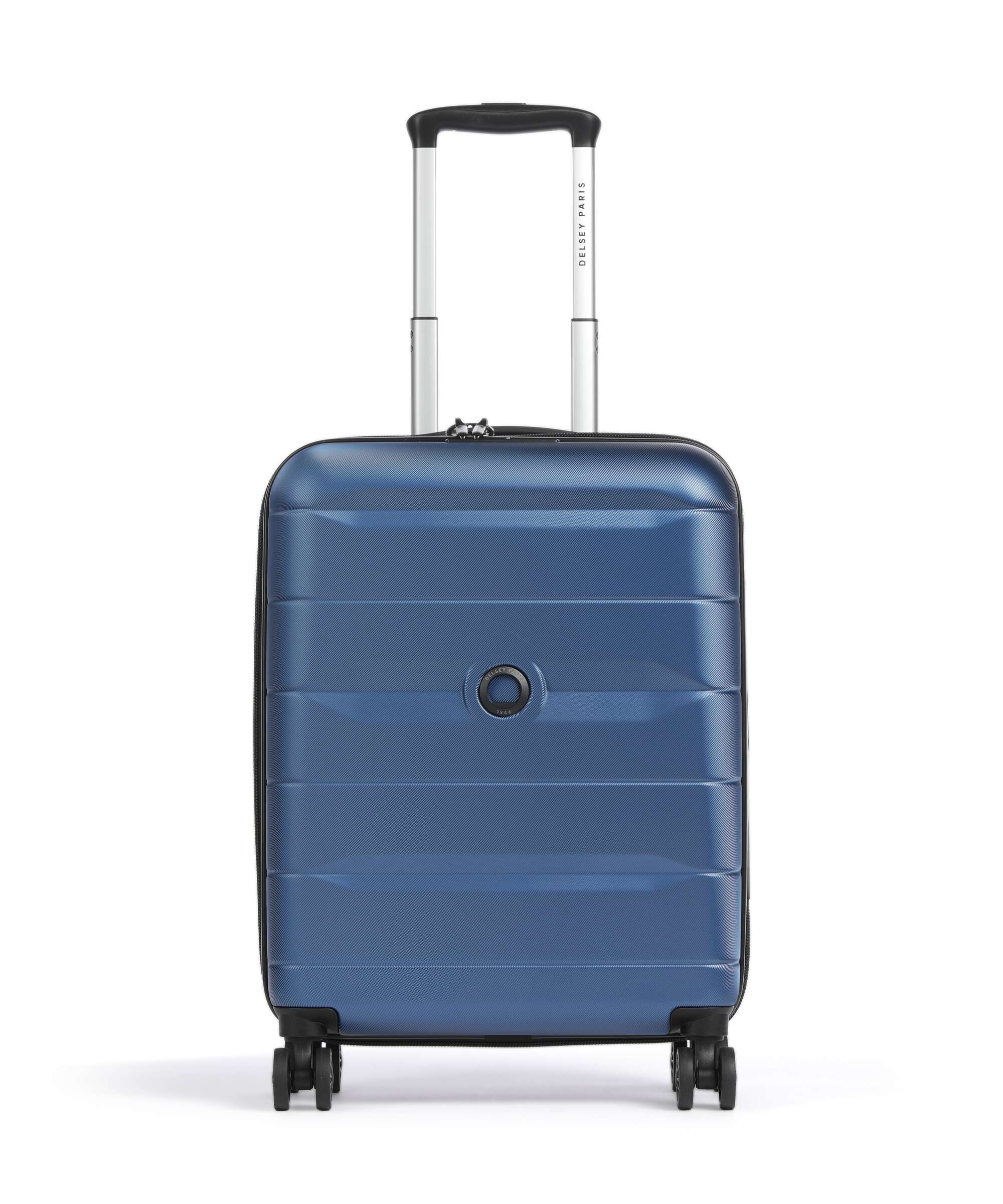 Delsey Paris Comete 4 Slim Spinner (4 wheels) light blue