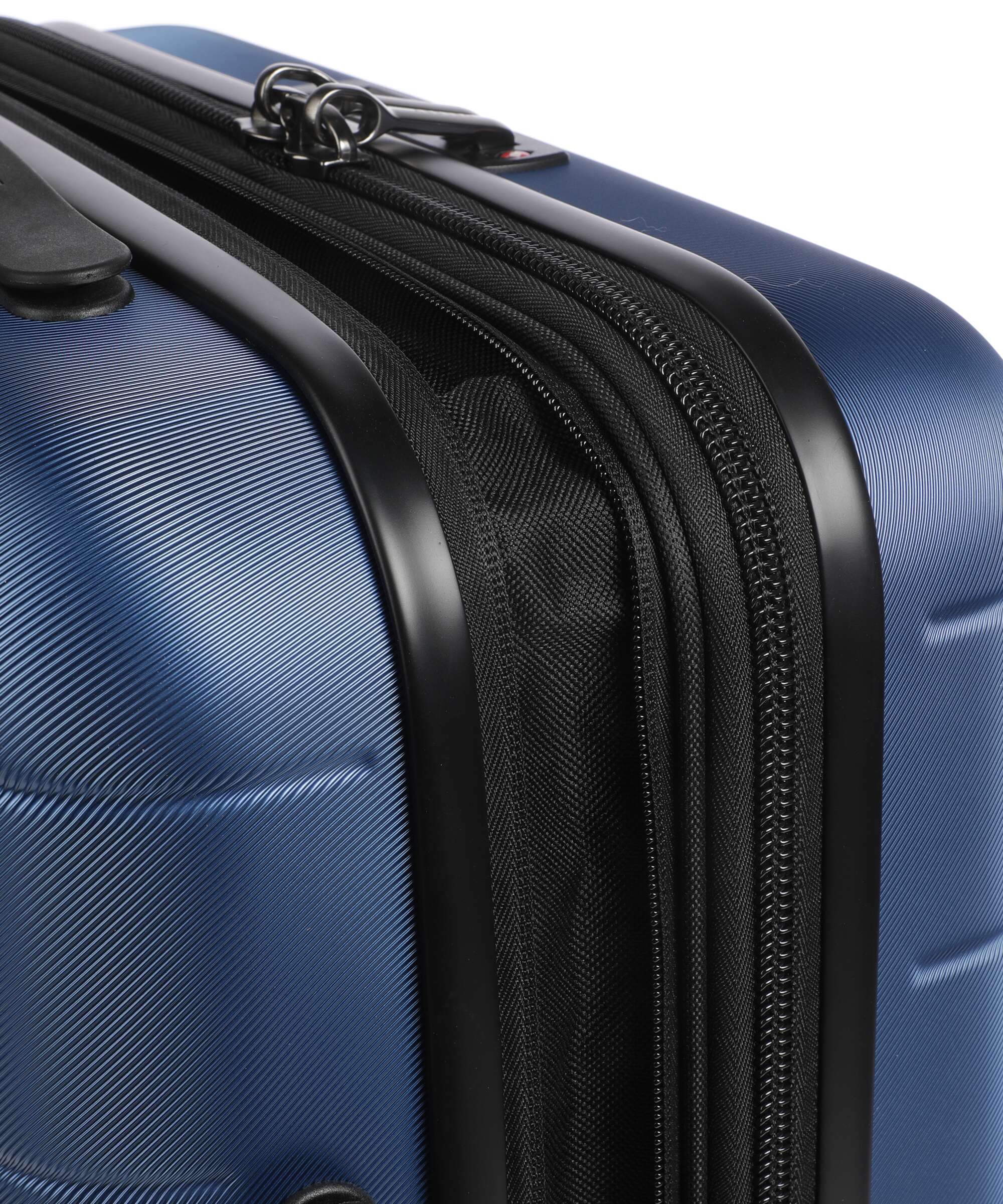 Delsey Paris Comete 4 Slim Spinner (4 wheels) light blue