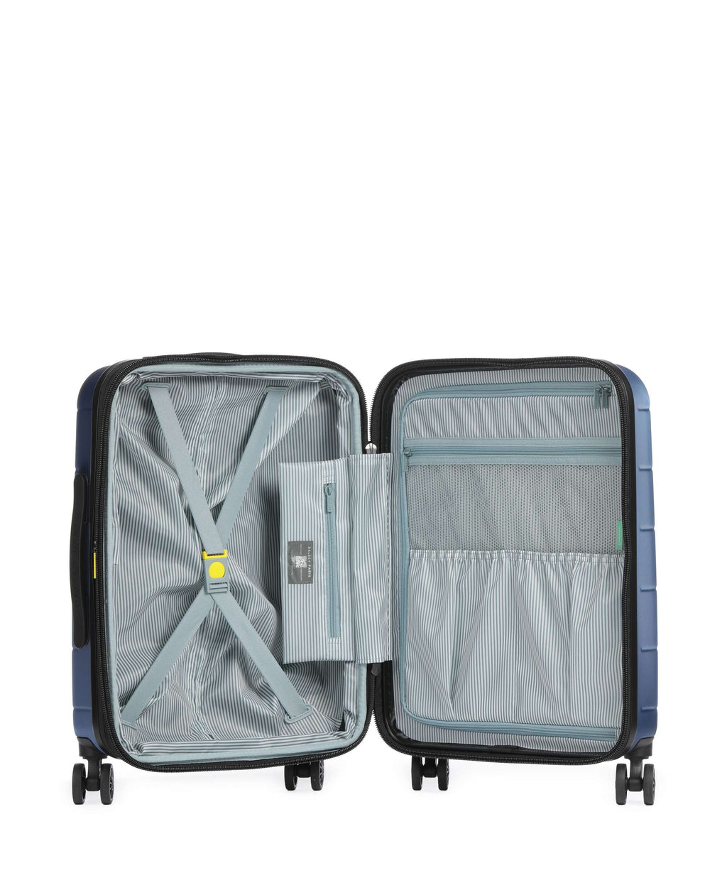 Delsey Paris Comete 4 Slim Spinner (4 wheels) light blue