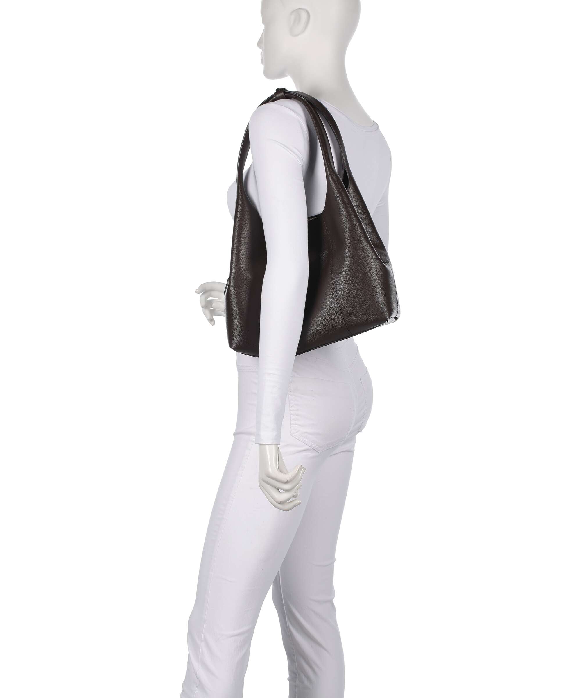 Le Tanneur Juliette Hobo bag arabica