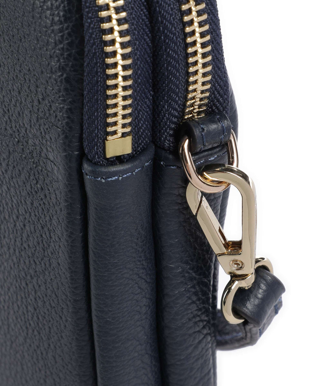 Lancaster Dune Phone bag bleu foncé