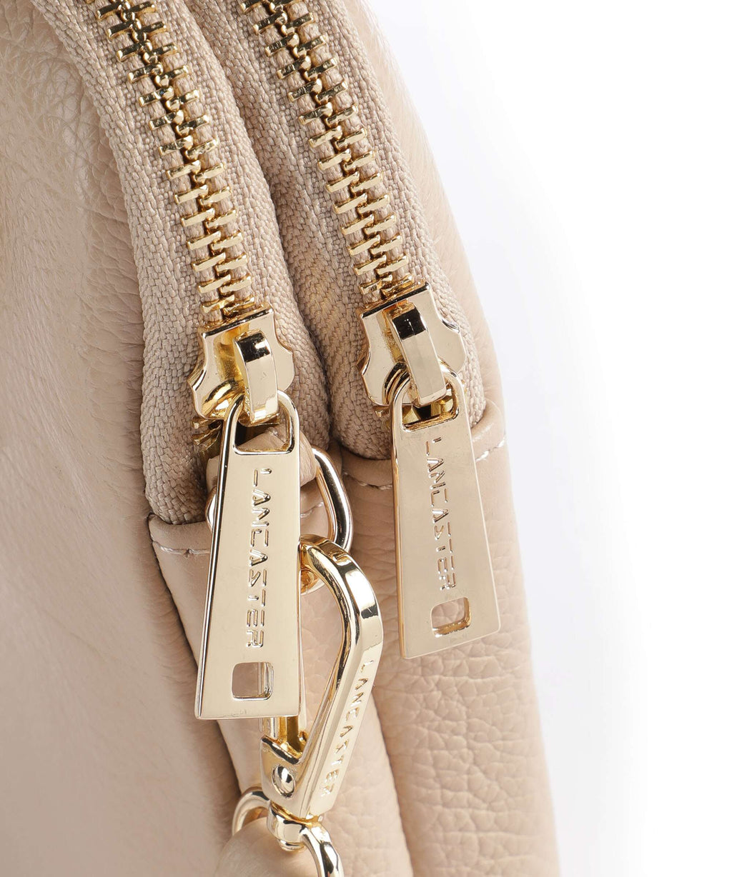 Lancaster Dune Phone bag beige foncé