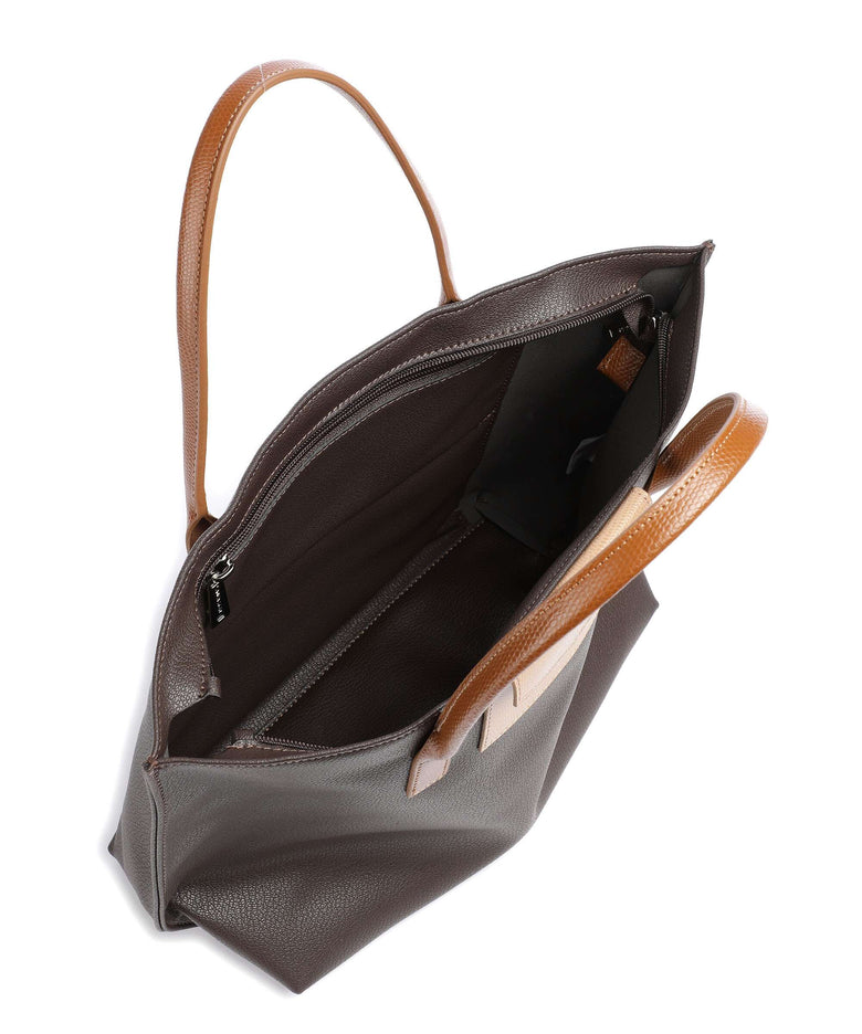 Lancaster Maya Handbag marron/naturel/camel