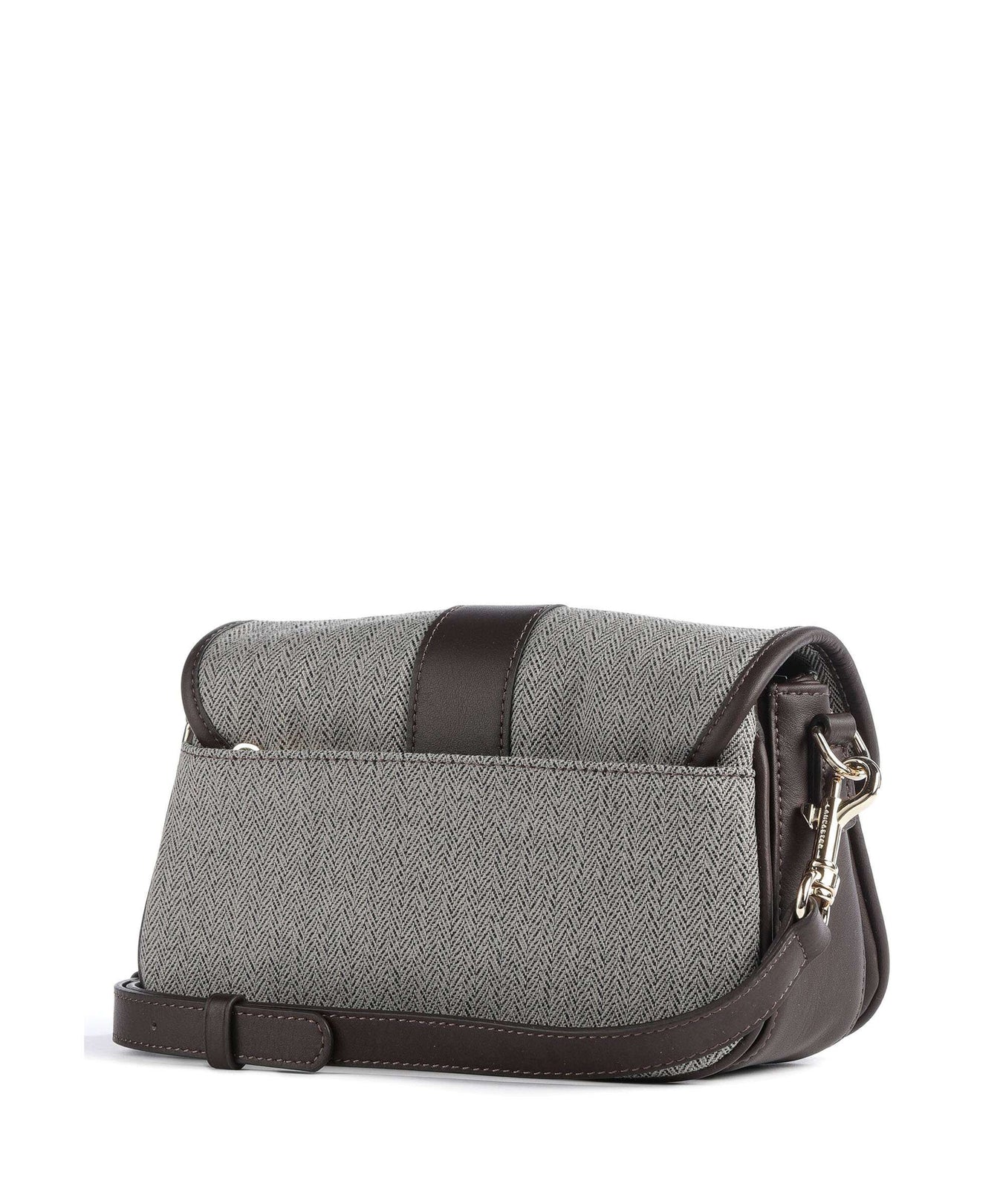 Lancaster Chevron Fia Crossbody bag marron chevron