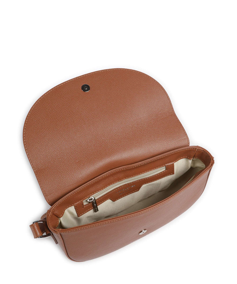 Lancaster Firenze Milano Bao Crossbody bag camel