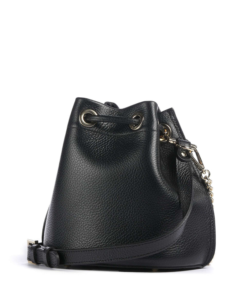 Lancaster Foulonne Alba Double Bucket bag noir/nude