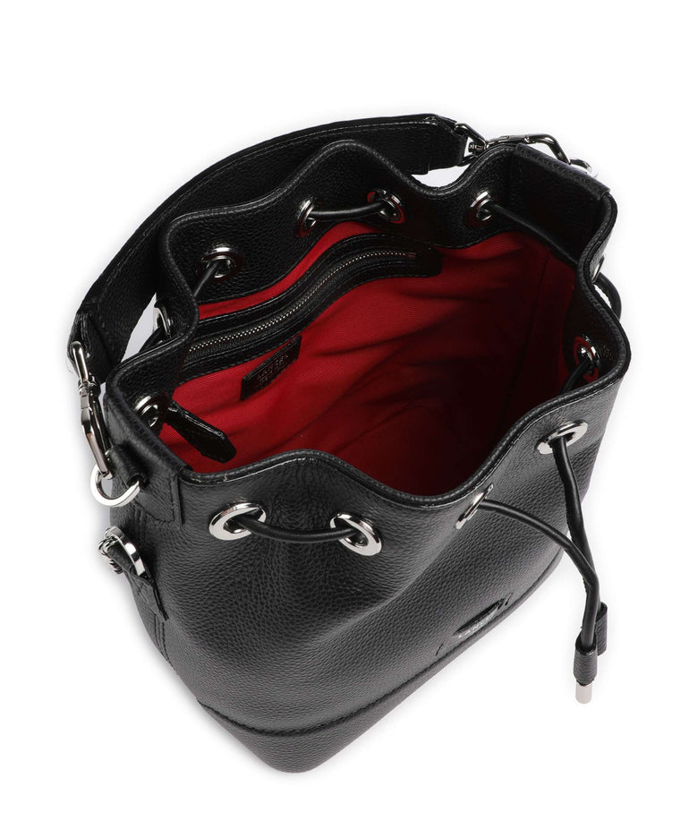 Lancel Ninon S Bucket bag black