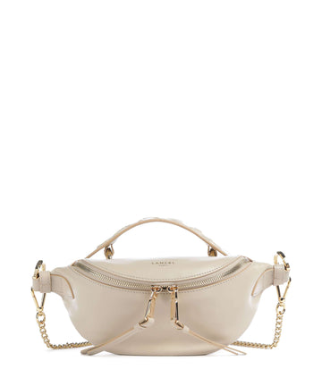 Lancel Origami Mini Crossover väska dune