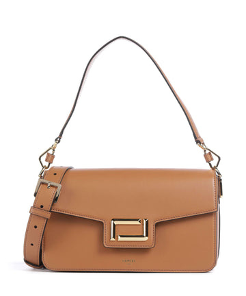 Lancel Angele M Axelremsväska camel
