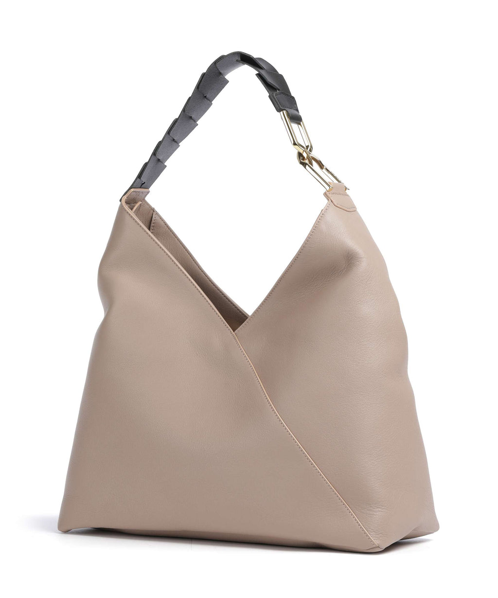 Lancel Pagode L Hobo bag natural/black