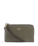 Lancel Origami Korthållare dark khaki