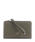 Lancel Origami Wallet dark khaki