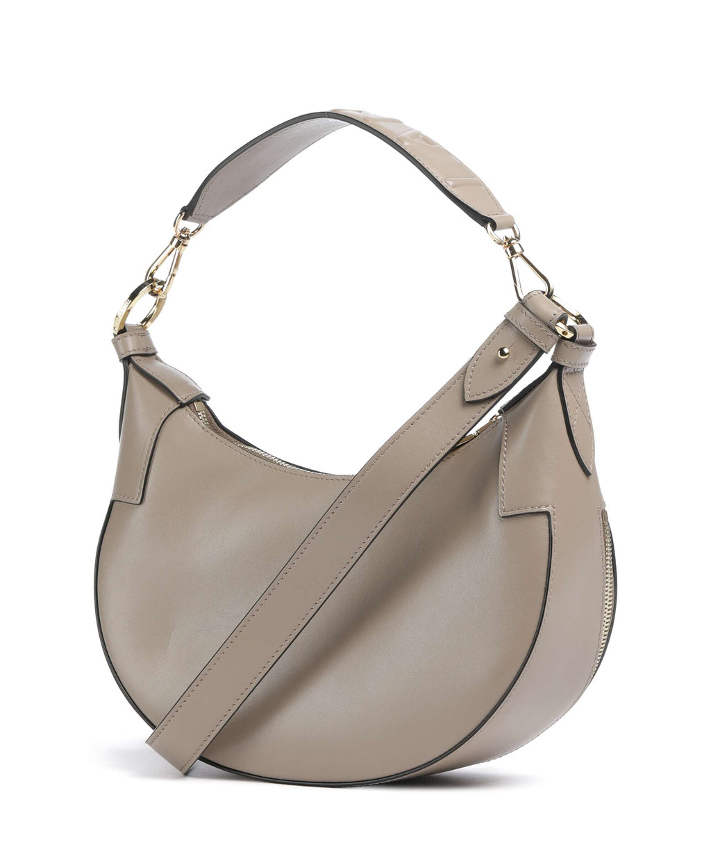 Lancel Origami S Hobo bag pebble