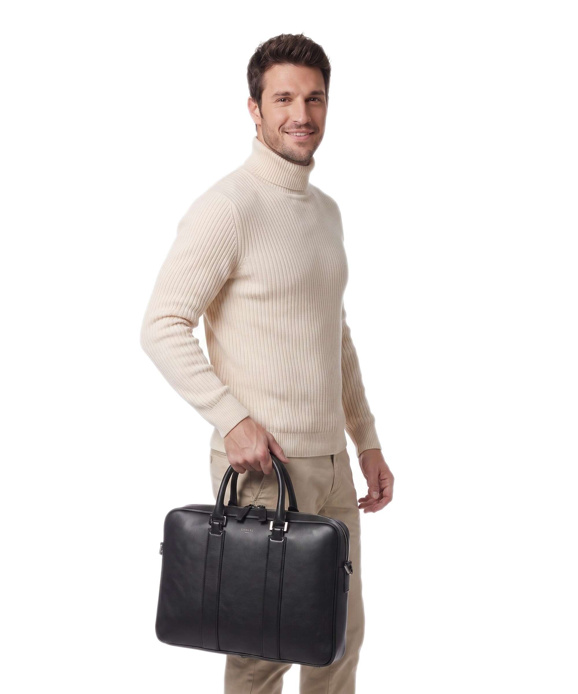 Lancel Edgard Briefcase black