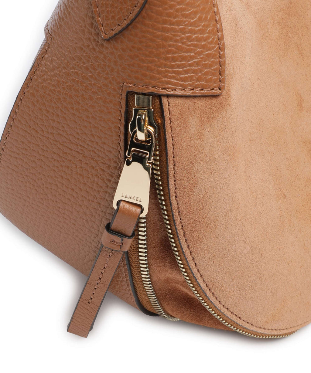 Lancel Origami S Hobo bag camel
