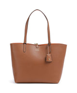 Lauren Ralph Lauren Medium Shoppingväska tan/orange