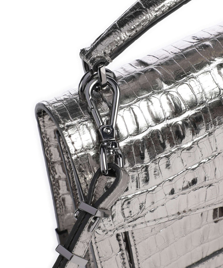 The Kooples Emily Crossbody bag antic silver