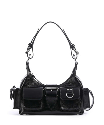 The Kooples Amelia Small Axelremsväska black