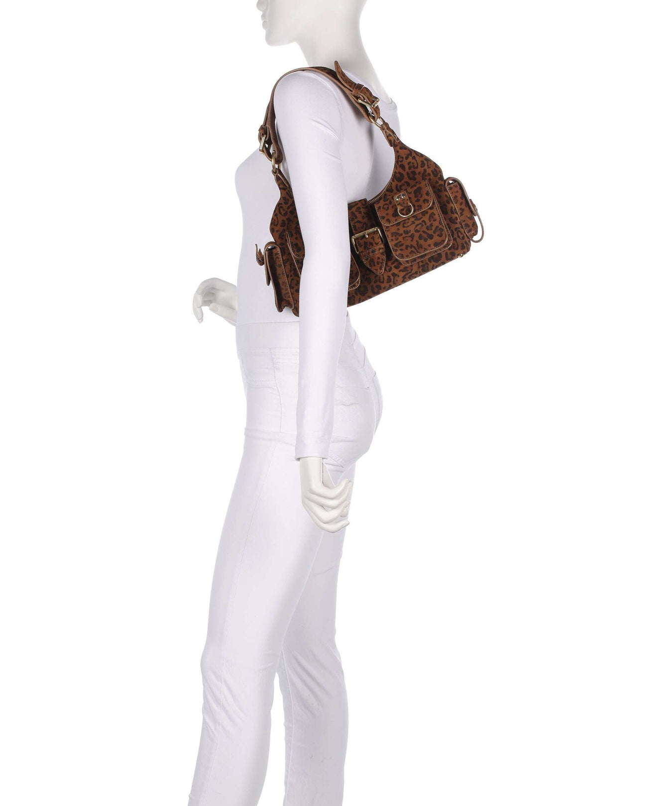 The Kooples Amelia Small Shoulder bag leopard