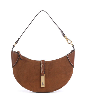 Polo Ralph Lauren ID Collection Small Axelremsväska cinnamon/cuoio