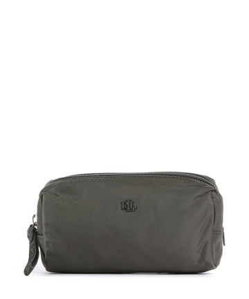 Lauren Ralph Lauren Large Makeup väska dark olive