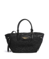 Lauren Ralph Lauren Daphney 20 Straw Handväskor black