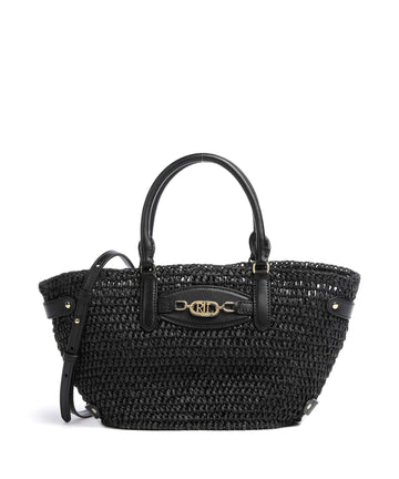 Lauren Ralph Lauren Daphney 20 Straw Handväskor black