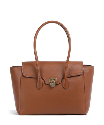 Lauren Ralph Lauren Tanner Large Shoppingväska lauren tan