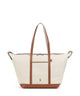 Polo Ralph Lauren Canvas Large Shoppingväska ecru/cuoio