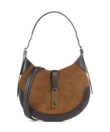Polo Ralph Lauren ID Collection Small Hobo väska maple tobacco