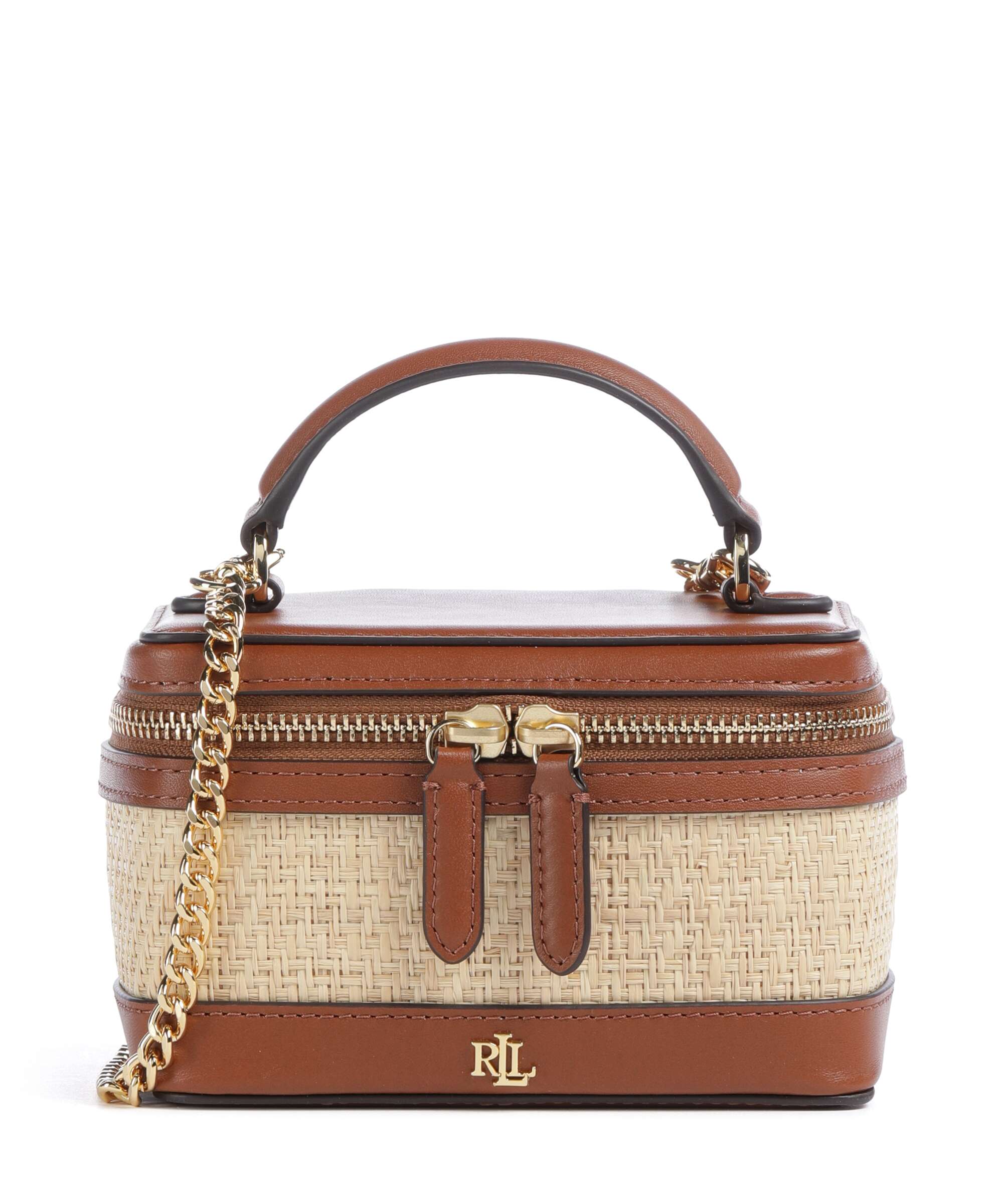 Lauren Ralph Lauren Hallee Small Crossbody bag natural/lauren tan