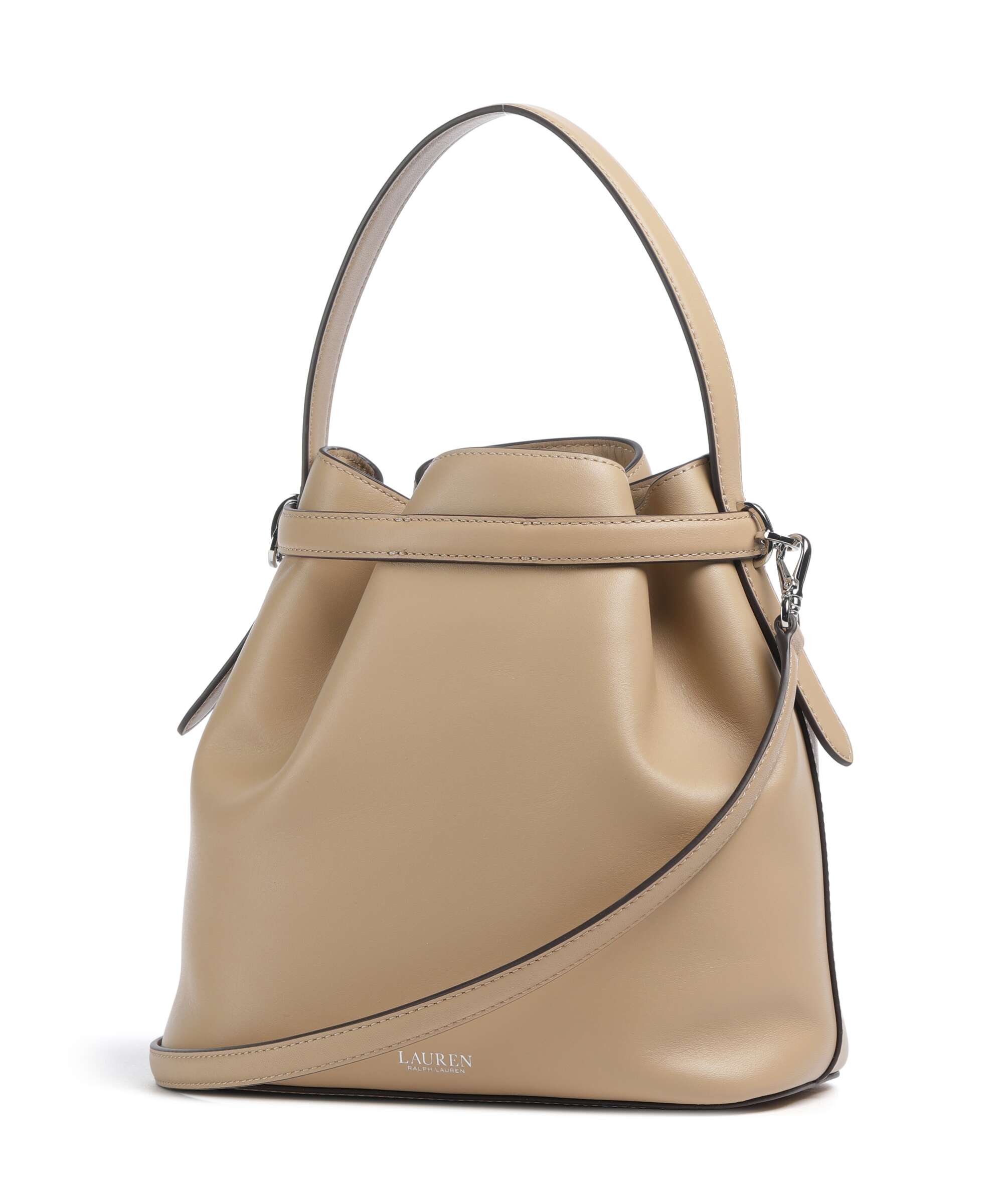 Lauren Ralph Lauren Blaike Medium Bucket bag tan
